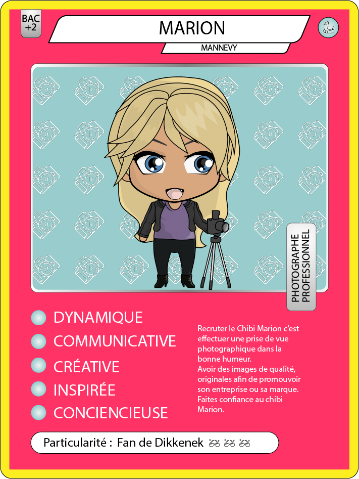 carte chibi marion
